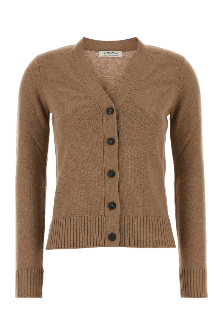 Max Mara Camel Wool Apollo Cardigan