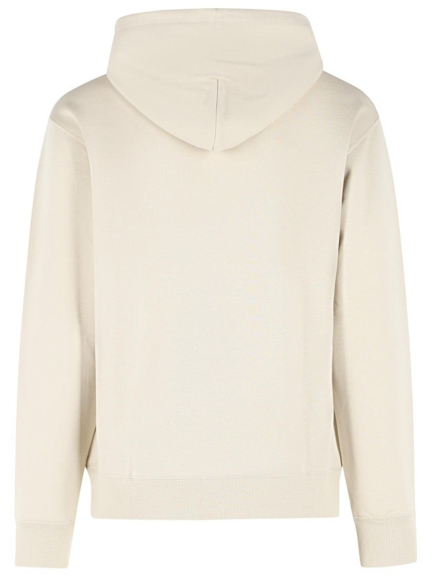 Drôle De Monsieur Dark Ivory Cotton Hoodie