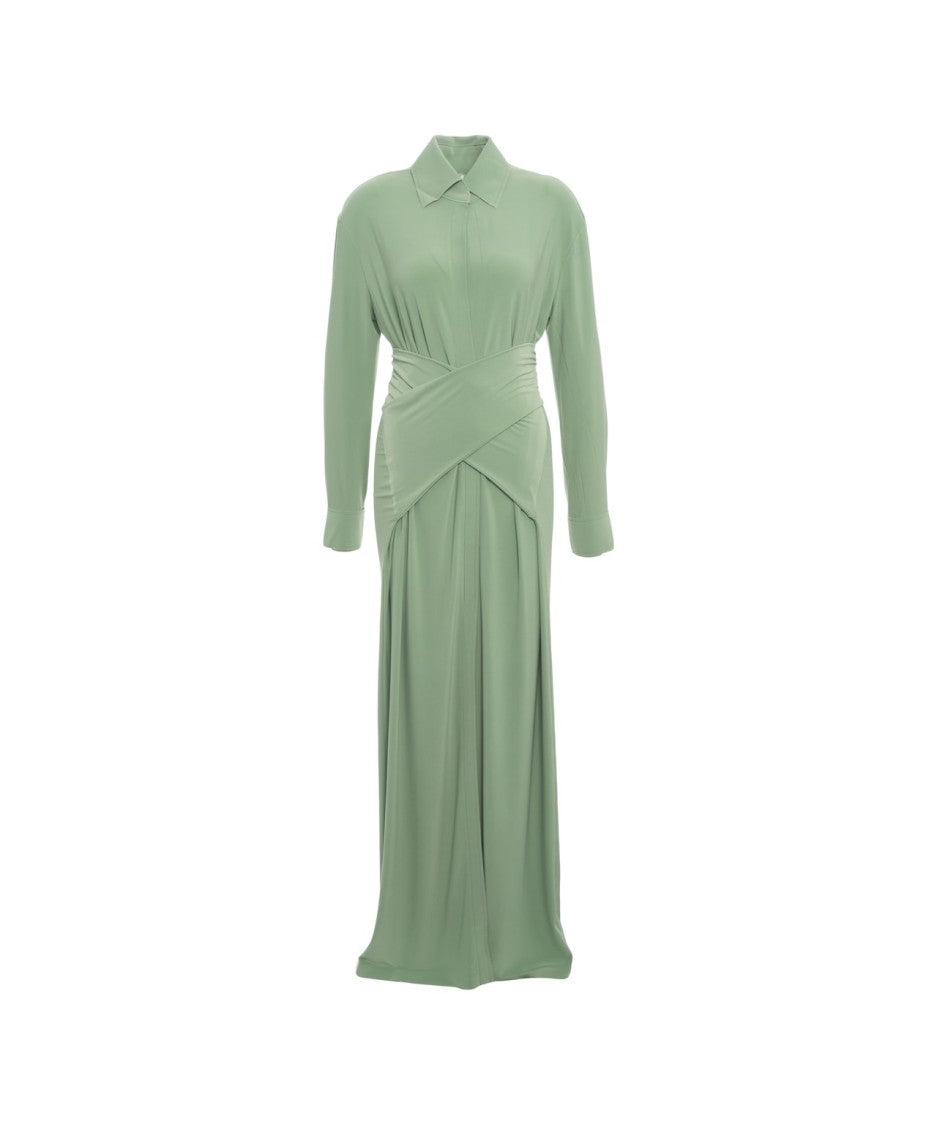 Norma Kamali Maxi Dress 'Four Sleeve'