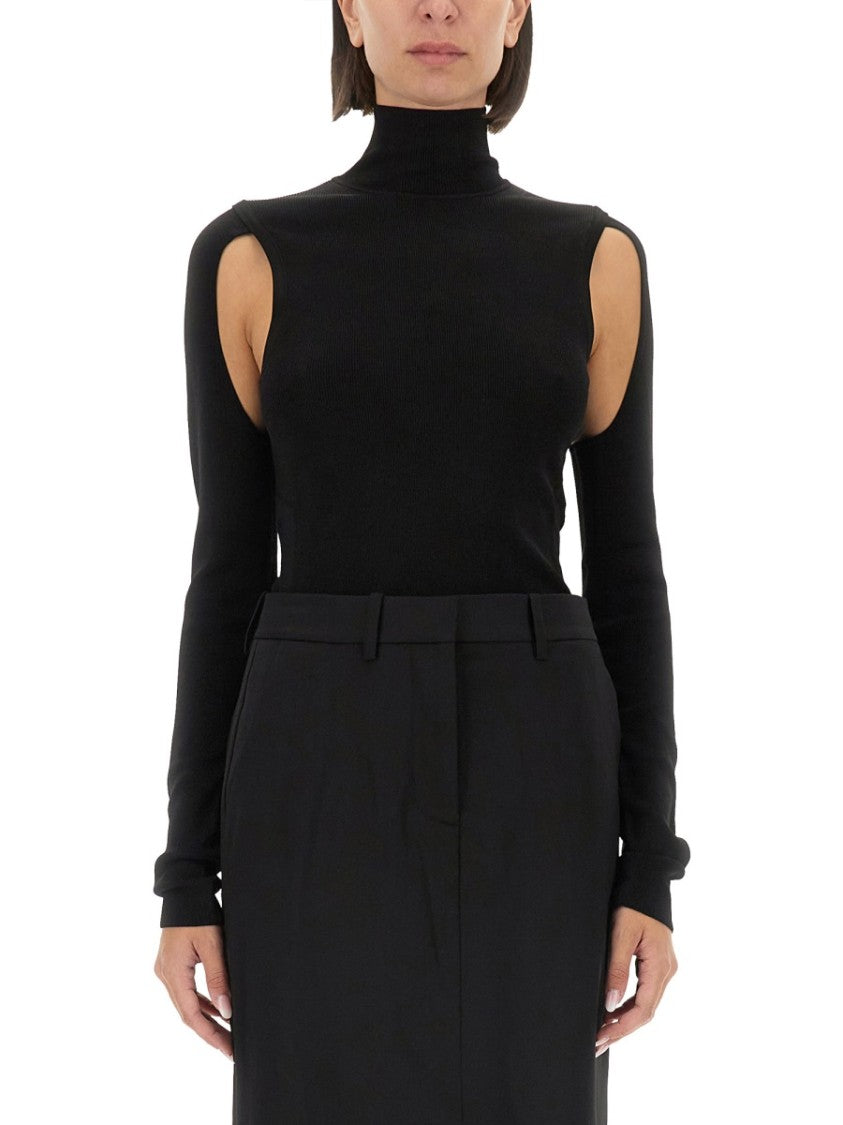 Helmut Lang High Neck Slim-Fit Top