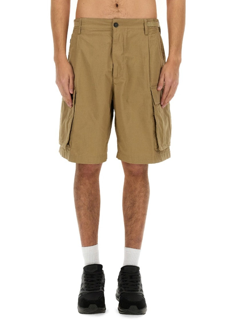 Dsquared2 Bermuda Cargo Shorts With Relaxed Fit