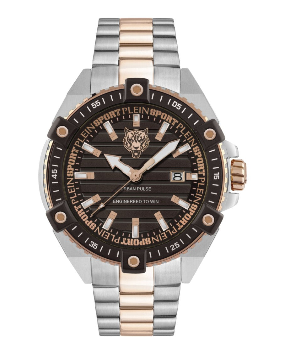 Plein Sport Urban Pulse Bracelet Watch With Two-Tone Case
