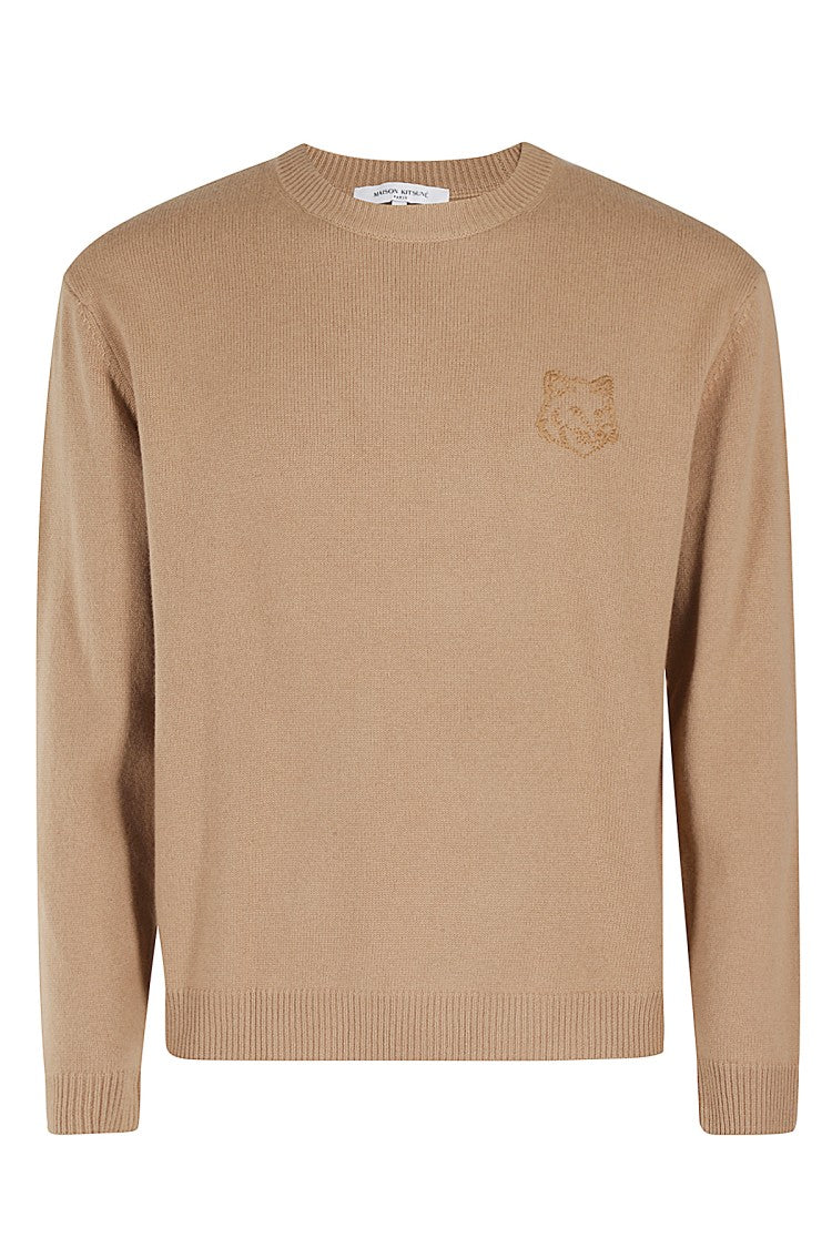 Maison Kitsuné Bold Fox Head Embroidered Jumper