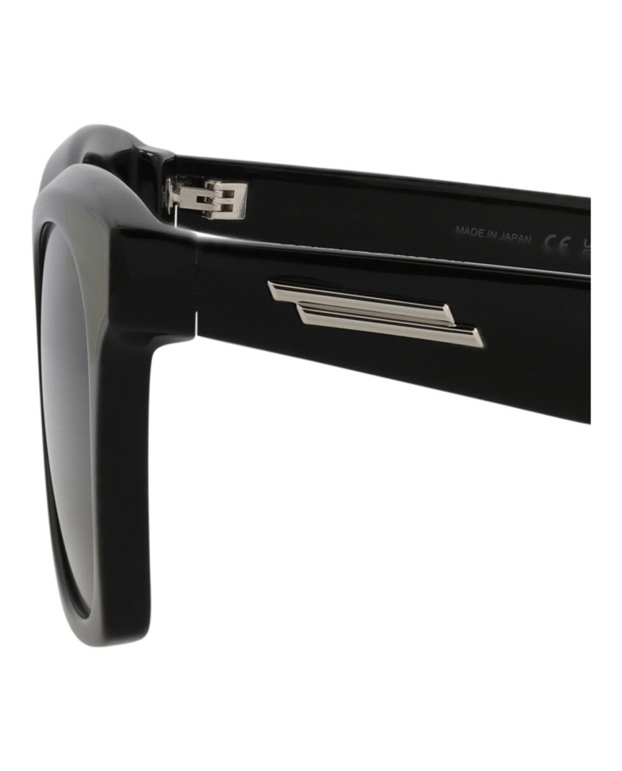Bottega Veneta Square-Frame Acetate Sunglasses With Saddle Nose Bridge