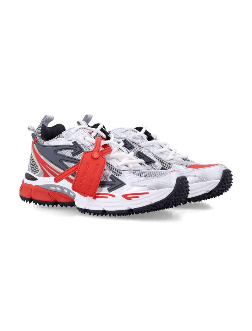 Off-White Technical Mesh Sneakers With Iconic Arrow Motifs