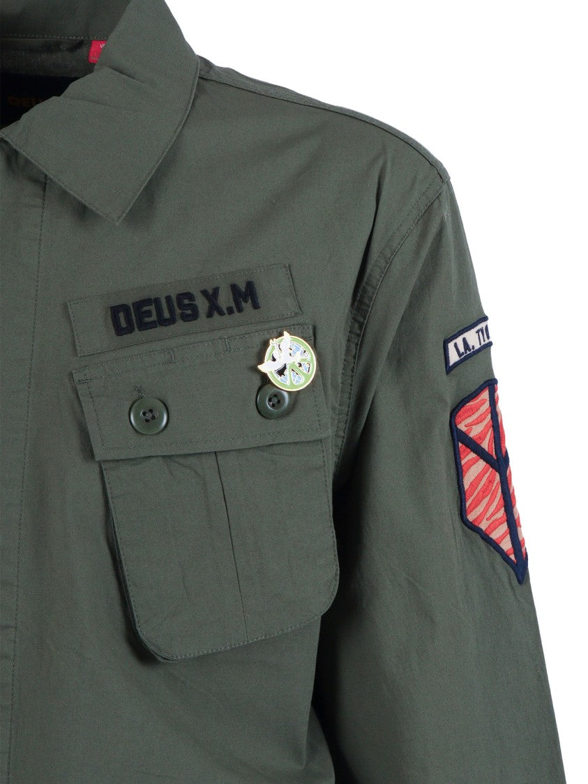 Deus Ex Machina Power Structured Military Overshirt