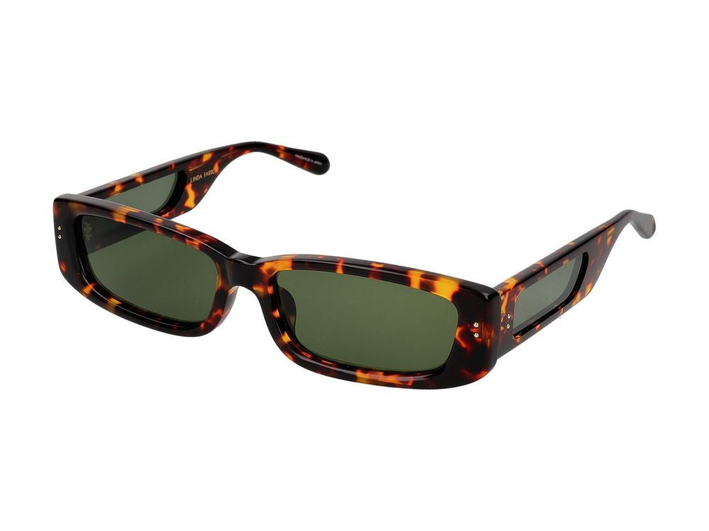 Linda Farrow Sunglasses Lfl/1419 Talita C02 Tortoise 59/17/140