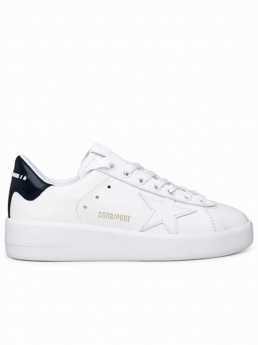 Golden Goose Pure Star Sneakers With Smooth Leather