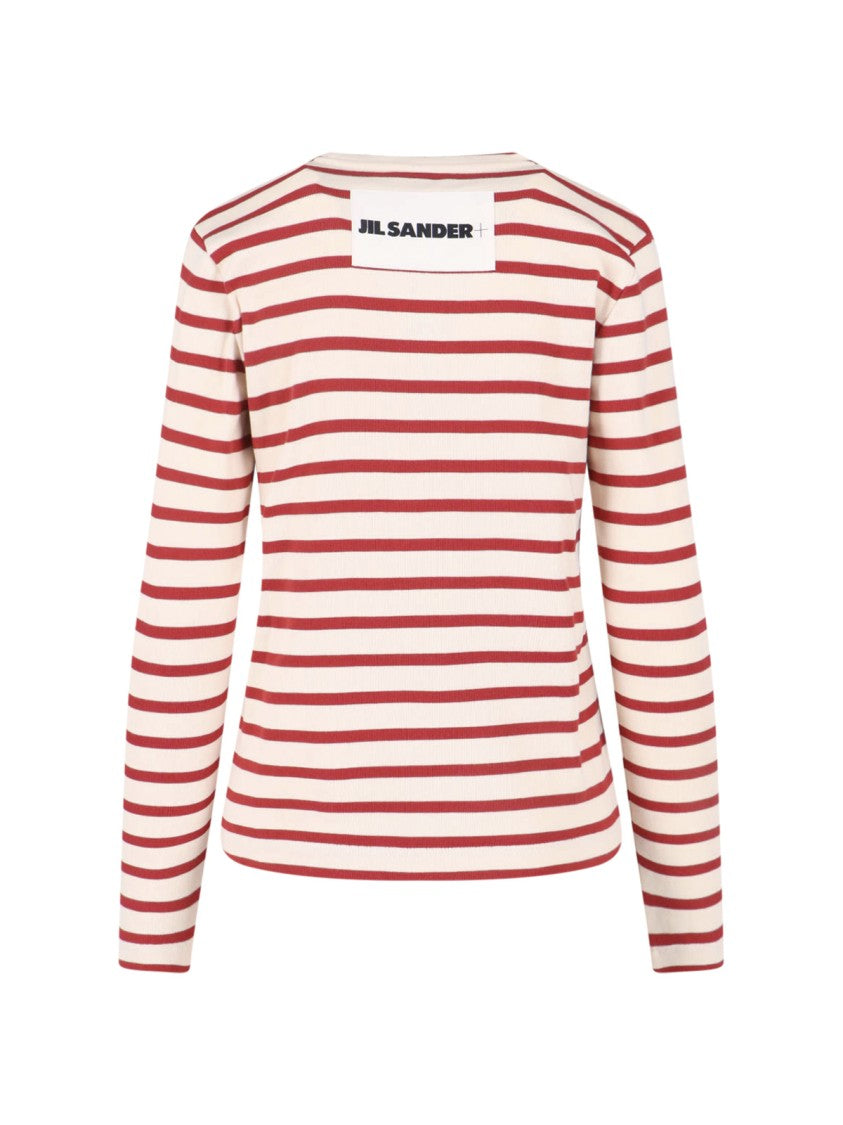 Jil Sander Red Short-Sleeved T-Shirt