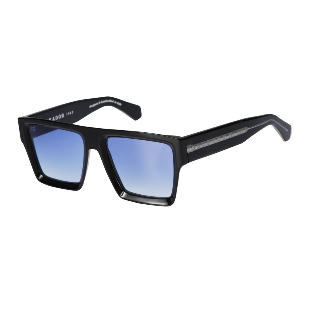 Kador Blue Bandit 1 Gradient Oversized Square Sunglasses