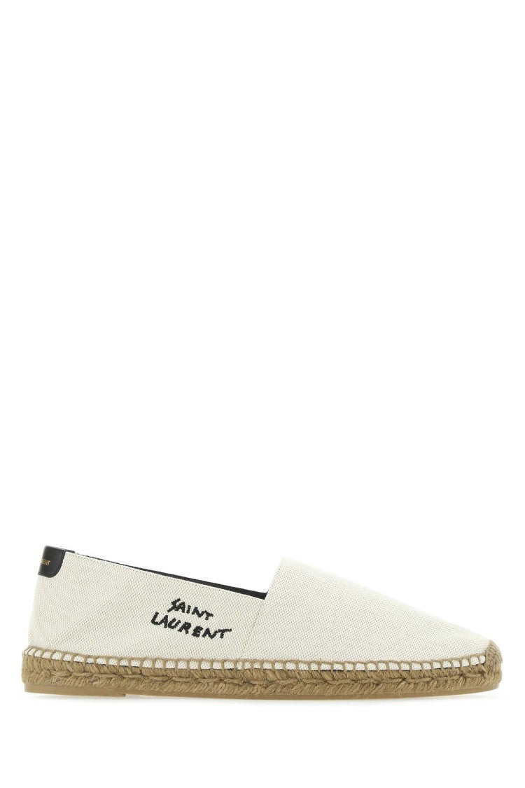 Saint Laurent Classic Slip-On Espadrilles With Jute Sole