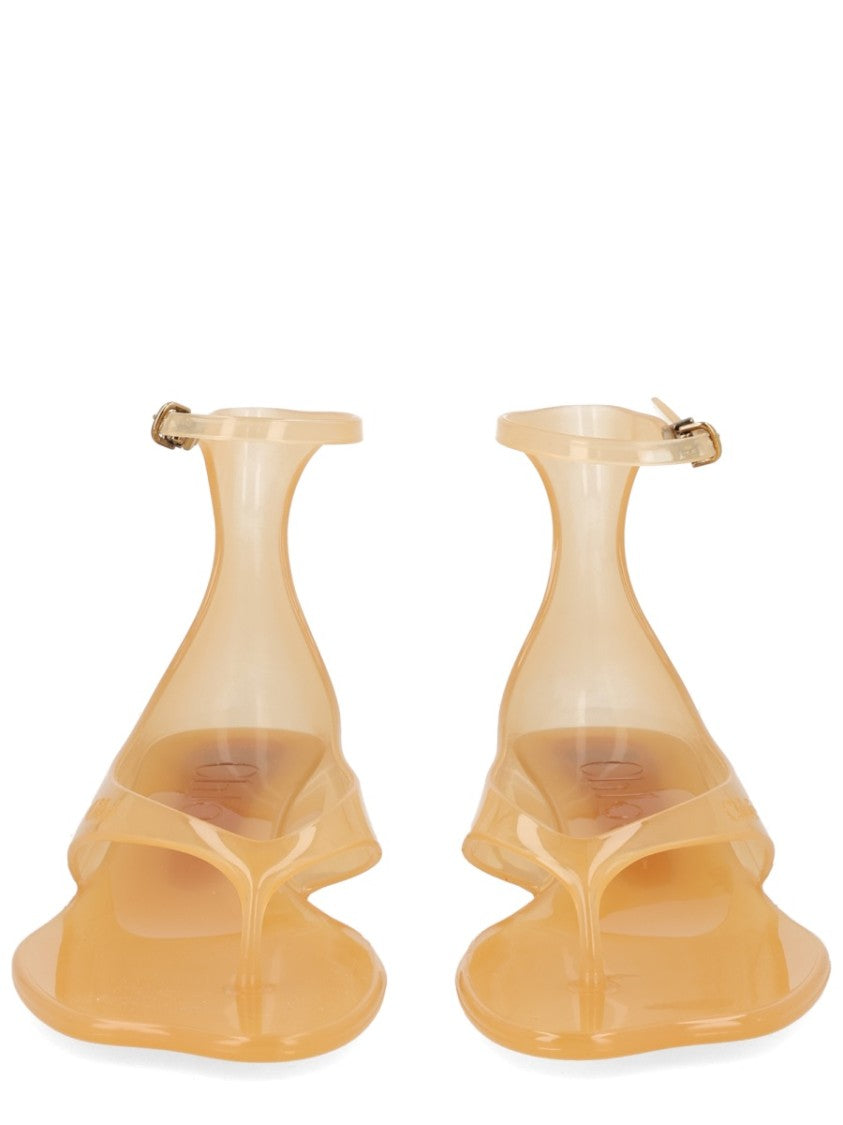 Chloé Chloe Jelly Translucent Tpu Sandals