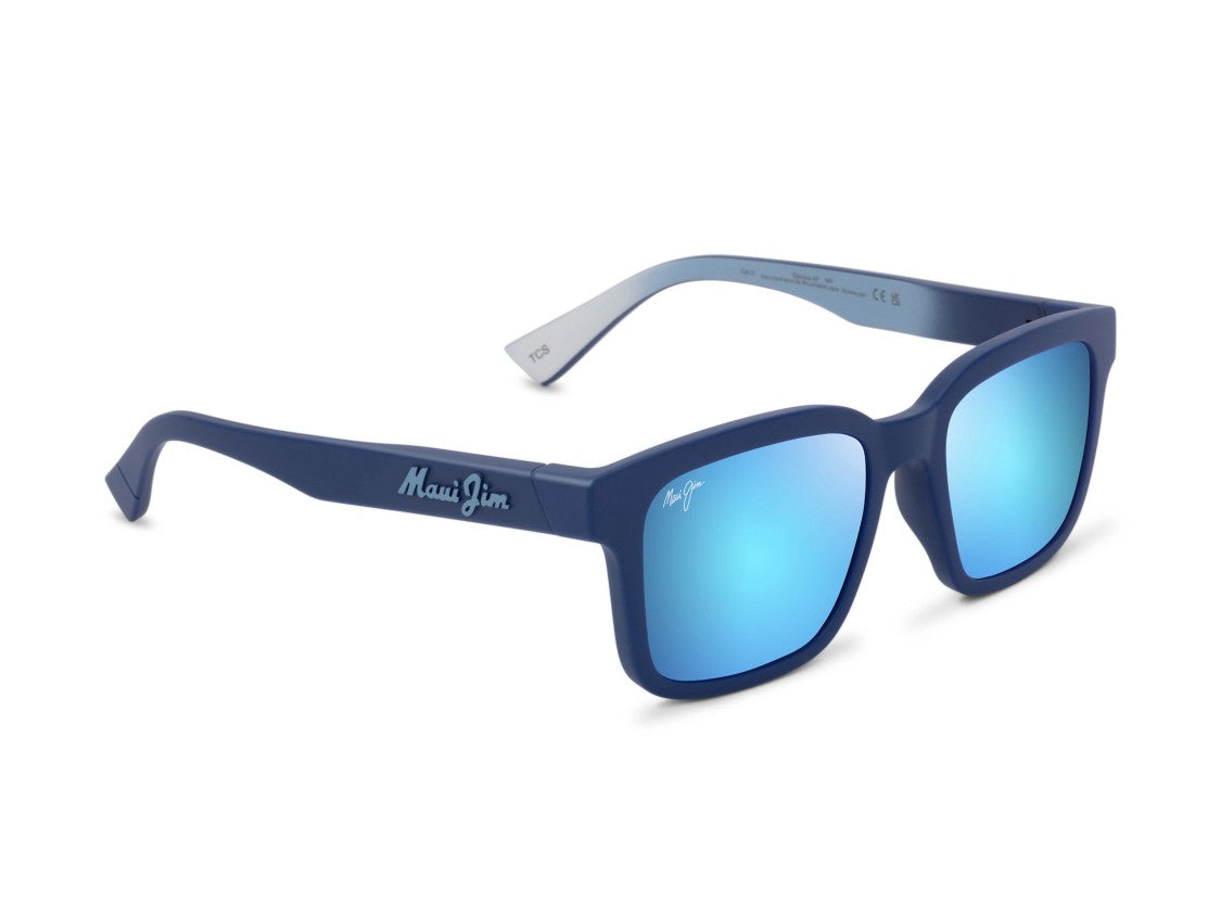 Maui Jim Black Mj0659sa Rectangular Gradient Sunglasses