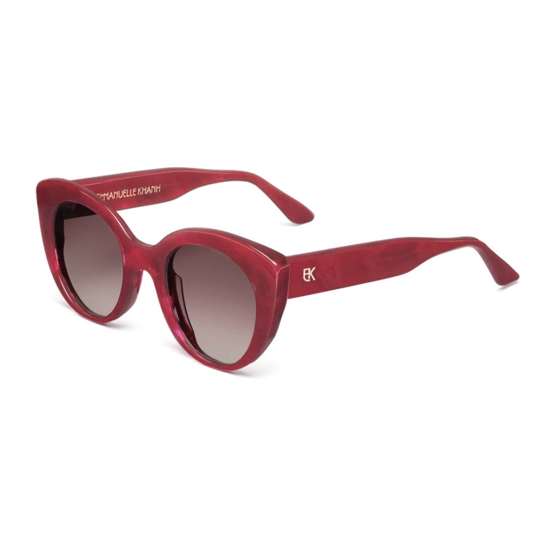 Emmanuelle Khanh Red Portia Butterfly Sunglasses
