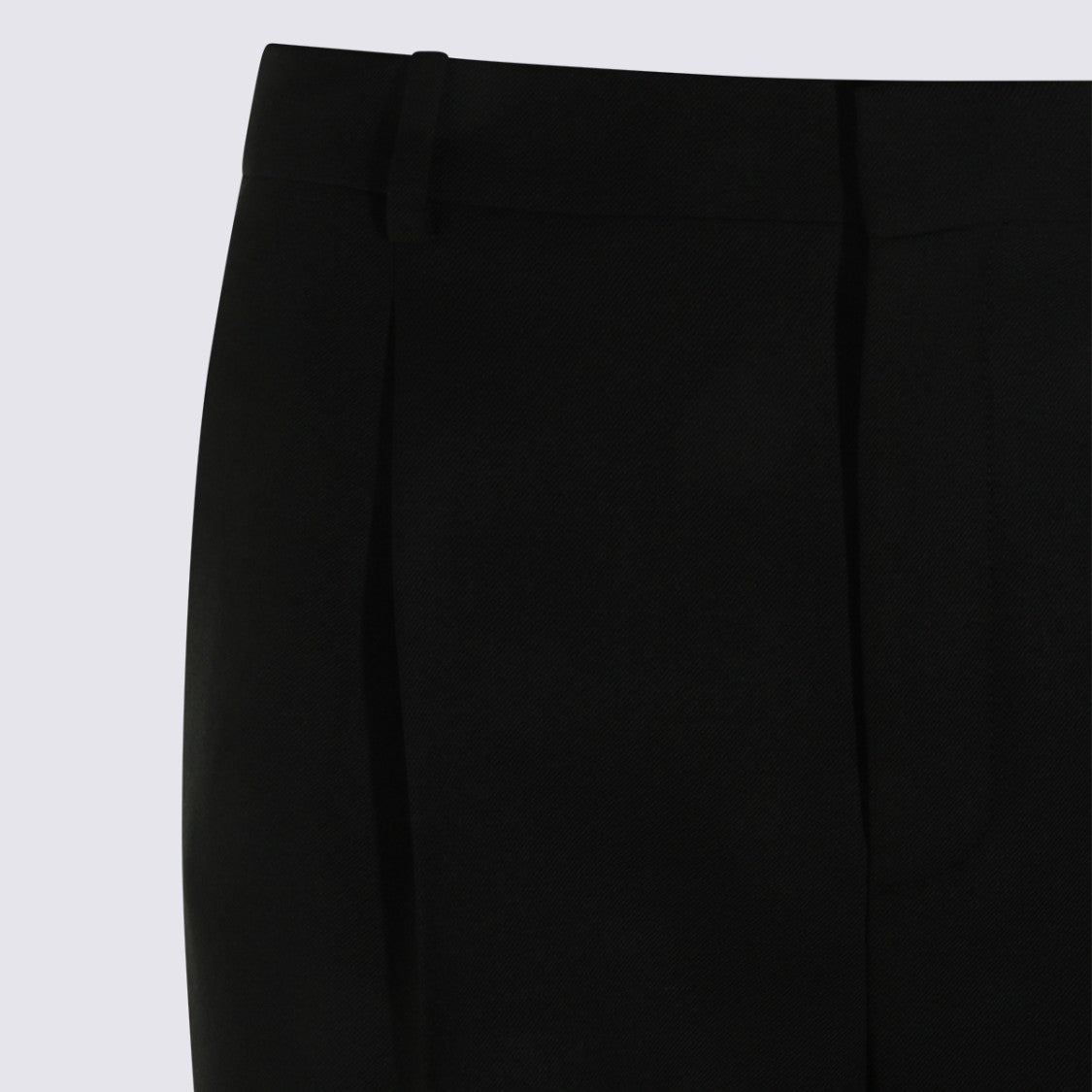 Saint Laurent Tailored High-Waist Trousers With Concealed Fastening And Welt Pockets