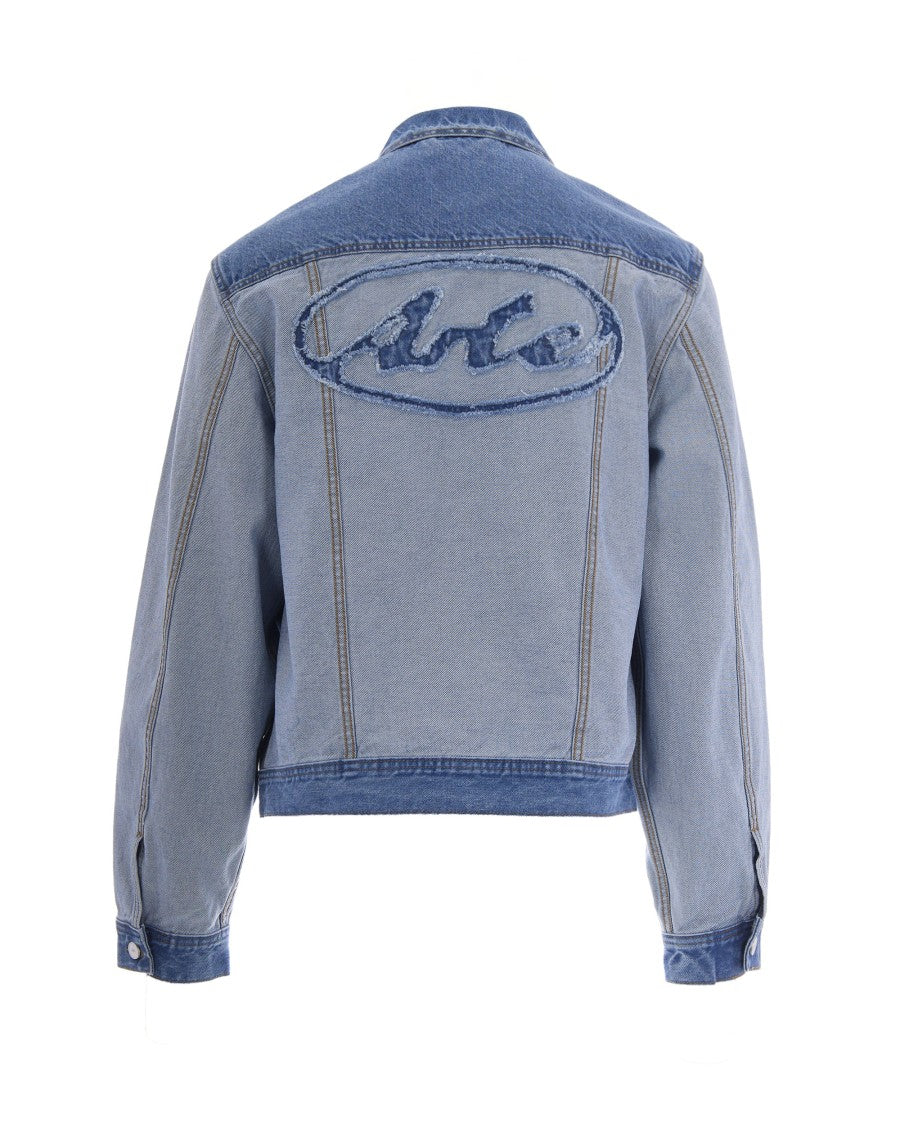 Arte Antwerp Inside Out Denim Bleach Jacket