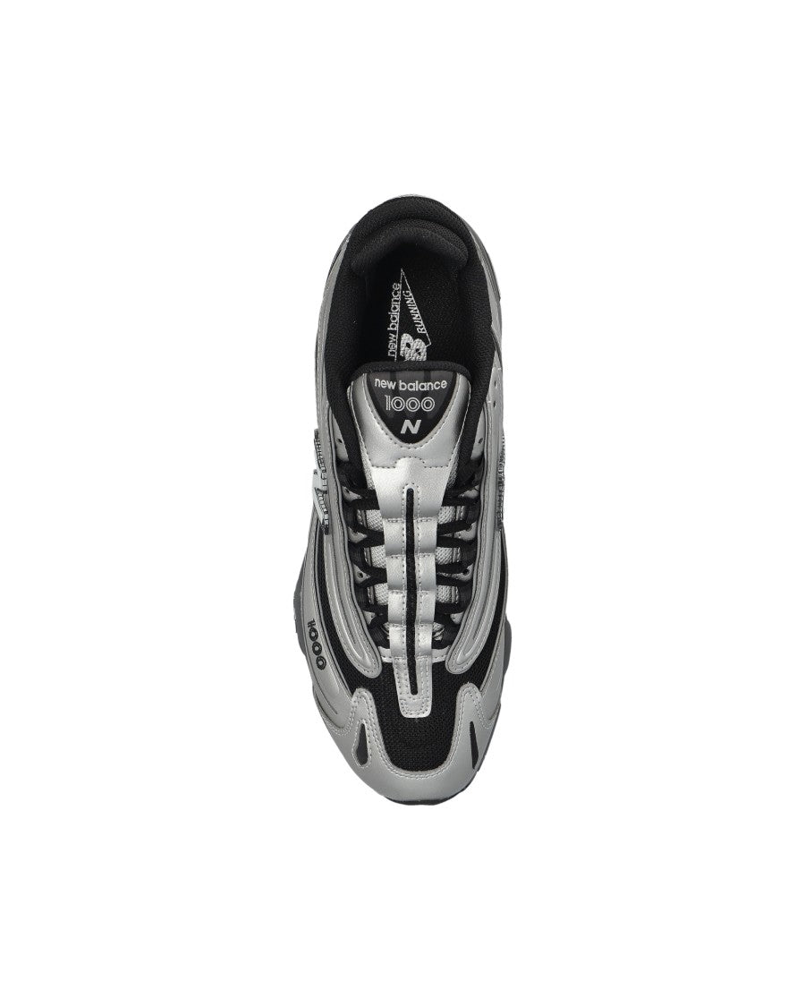 New Balance M1000egr Sneakers In Metallic Silver