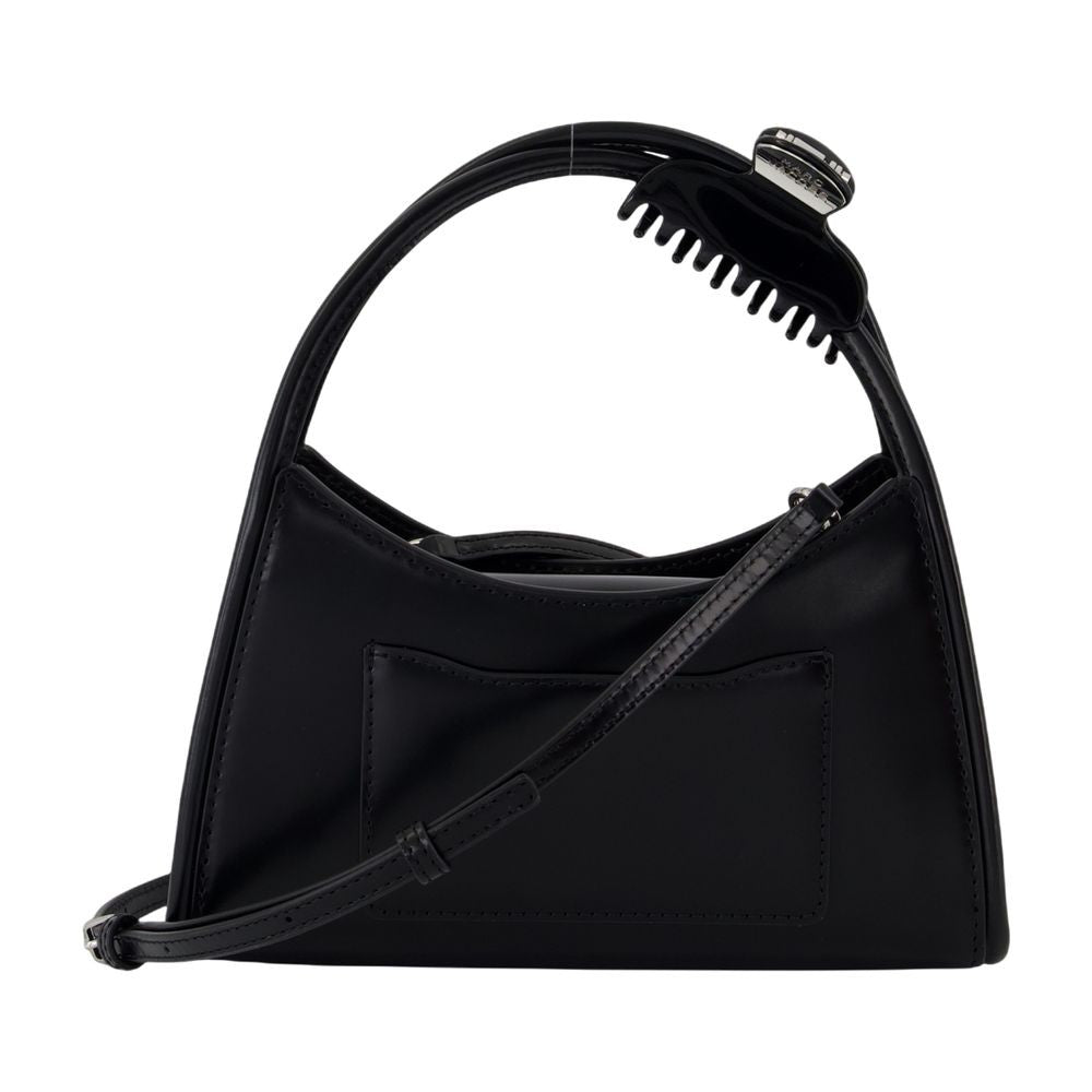 Marc Jacobs The Claw Clip Crossbody - Leather - Black