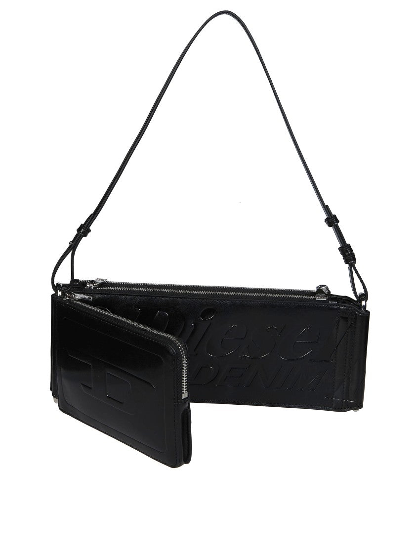 Diesel Flag D Shoulder Bag Attached Pouch Bag