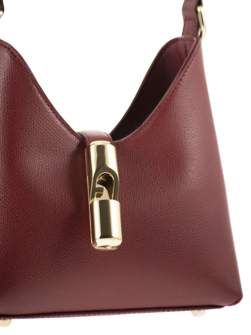 Furla Mini Hobo Bag With Trapezoidal Silhouette