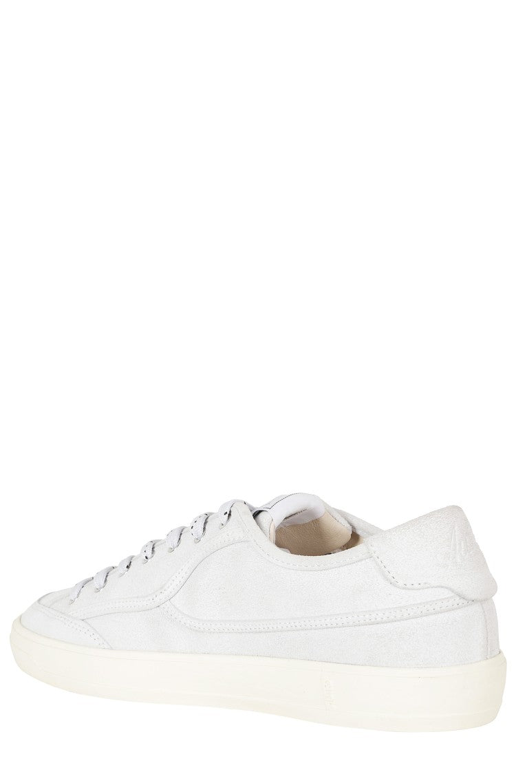 Autry White Windscape Low Leather Sneakers
