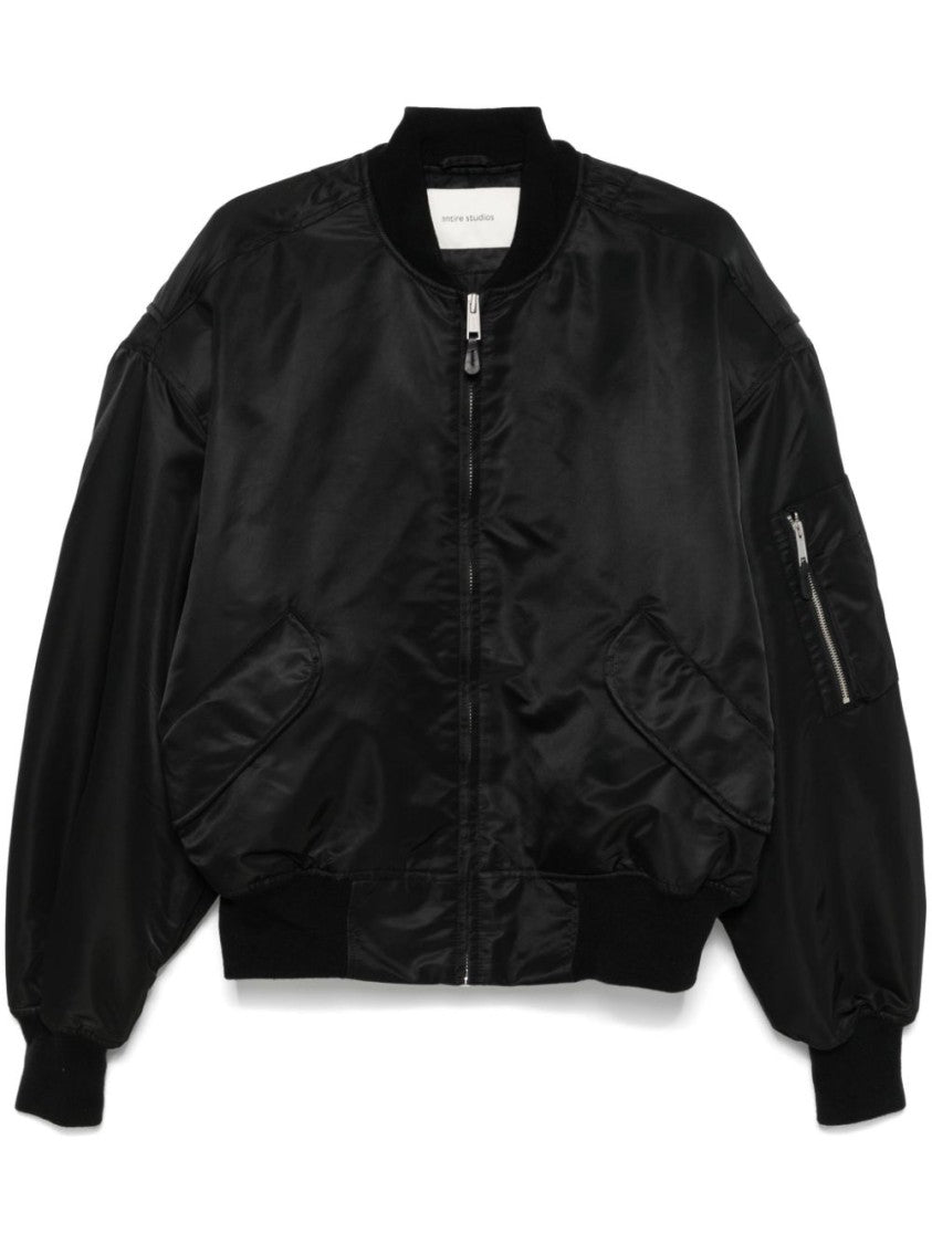 Entire Studios Bomber Jacket With Diamond-Quilted Interior And Utility Pockets