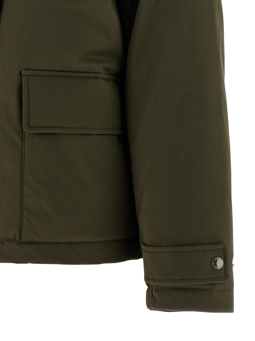 Yves Salomon Merino Shearling Hooded Parka