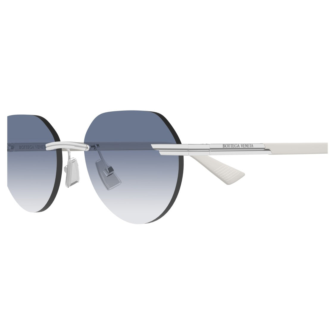 Bottega Veneta Bv1379s Round Gradient Lens Sunglasses