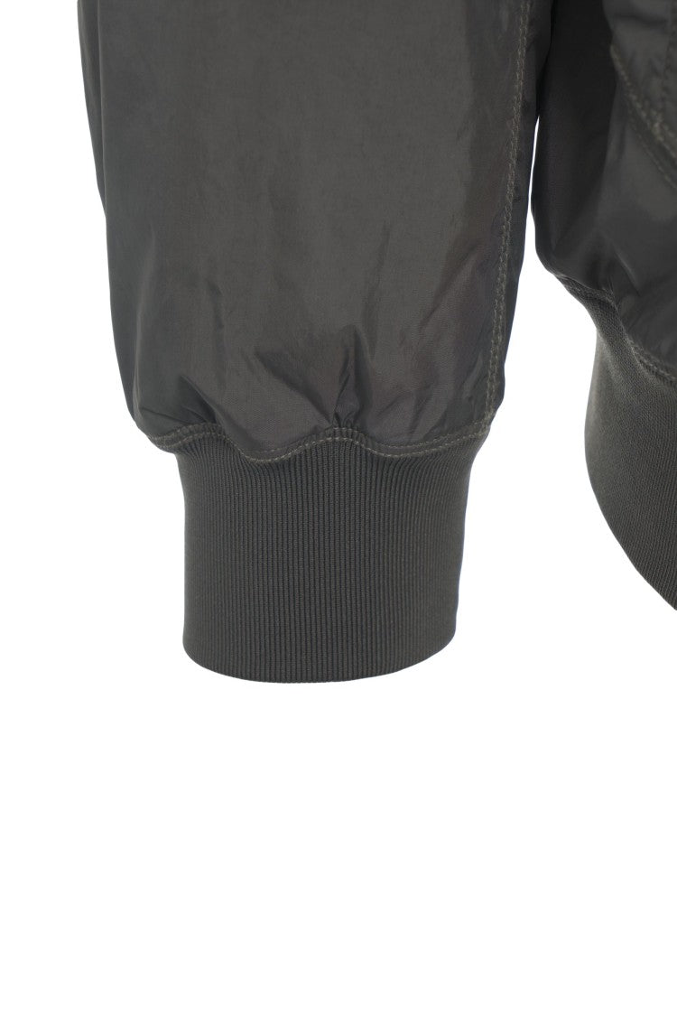 Stone Island Hooded Jacket In Lightweight Fabric