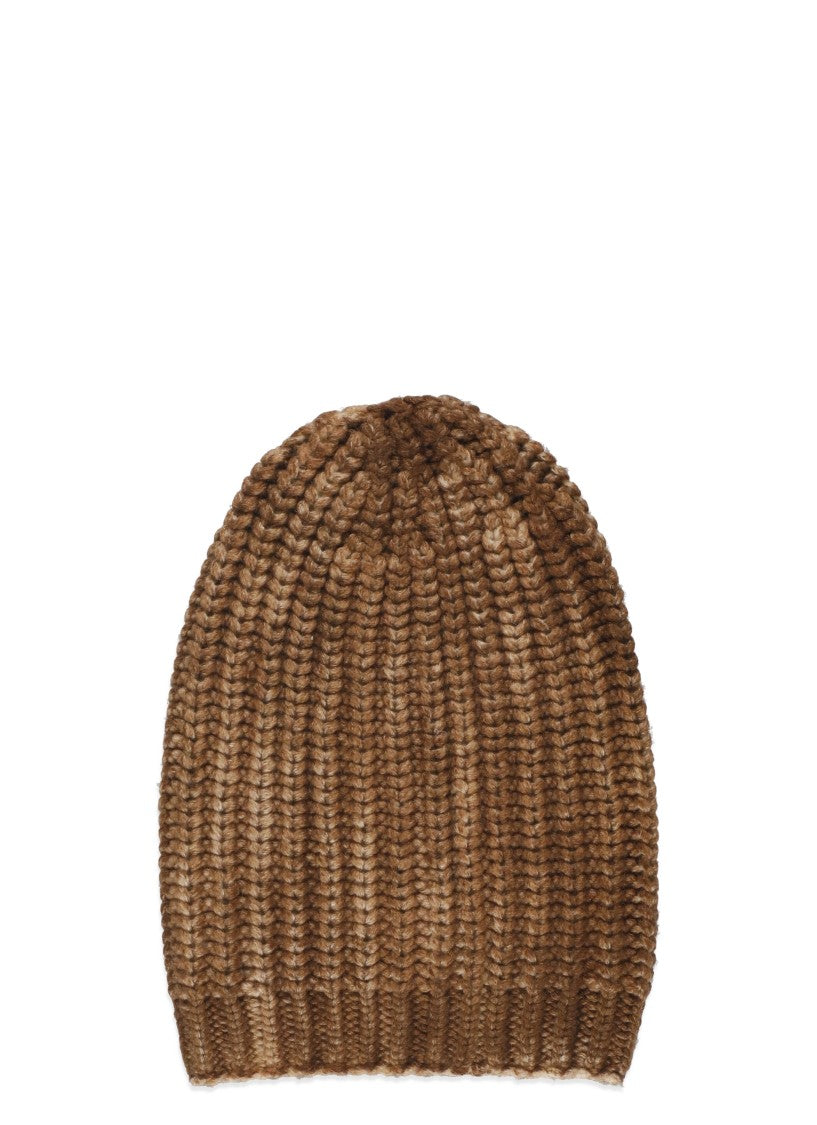 Avant Toi Brown Wool And Cashmere Beanie