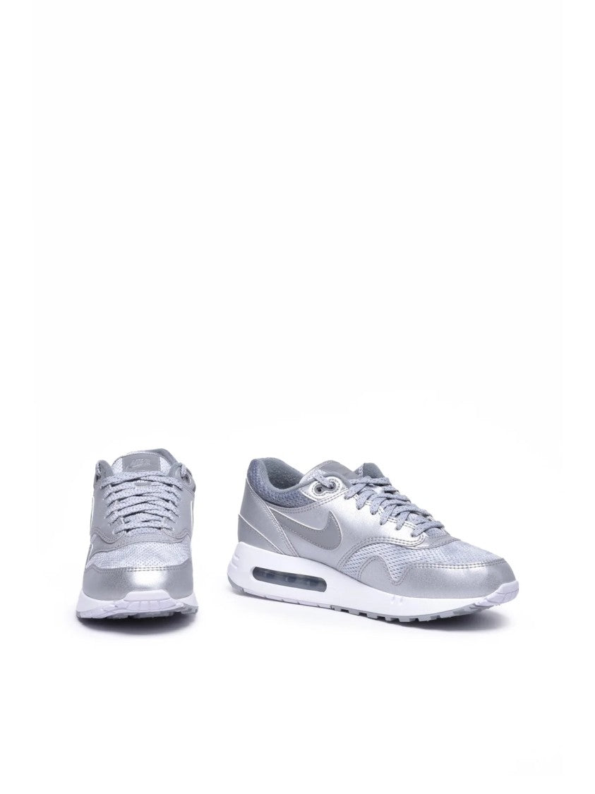 Nike Silver Air Max 86 Synthetic Mesh Sneakers