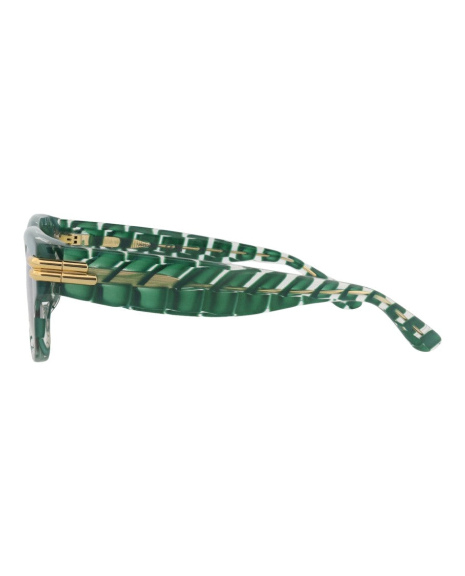 Bottega Veneta Square-Frame Recycled Acetate Sunglasses