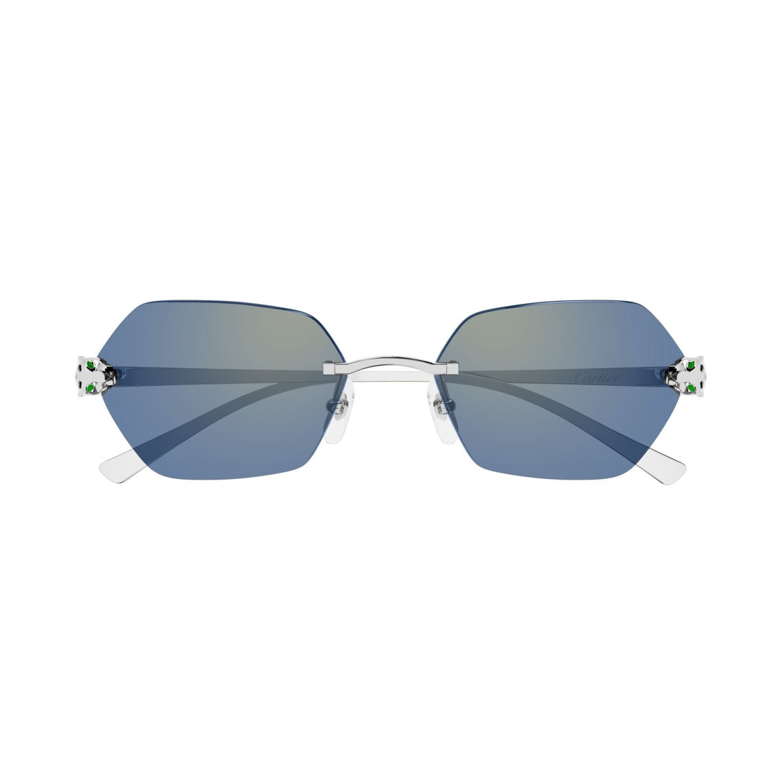 Cartier Ct0636s Rimless Hexagonal Sunglasses