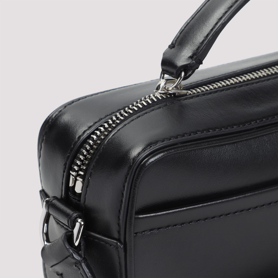 Jacquemus Black Leather Le Baneto Shoulder Bag