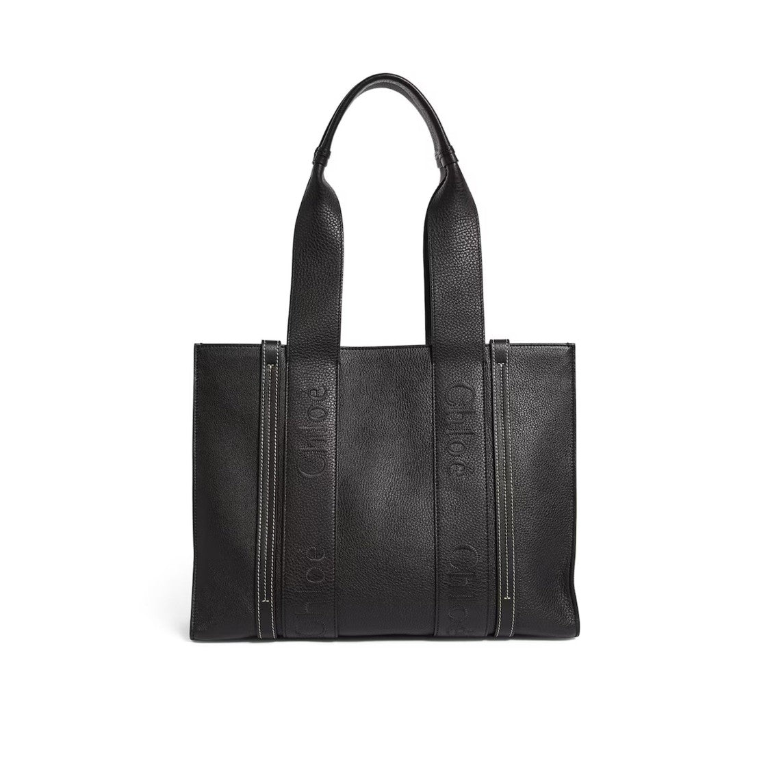 Chloé Chloe Woody Medium Leather Tote Bag