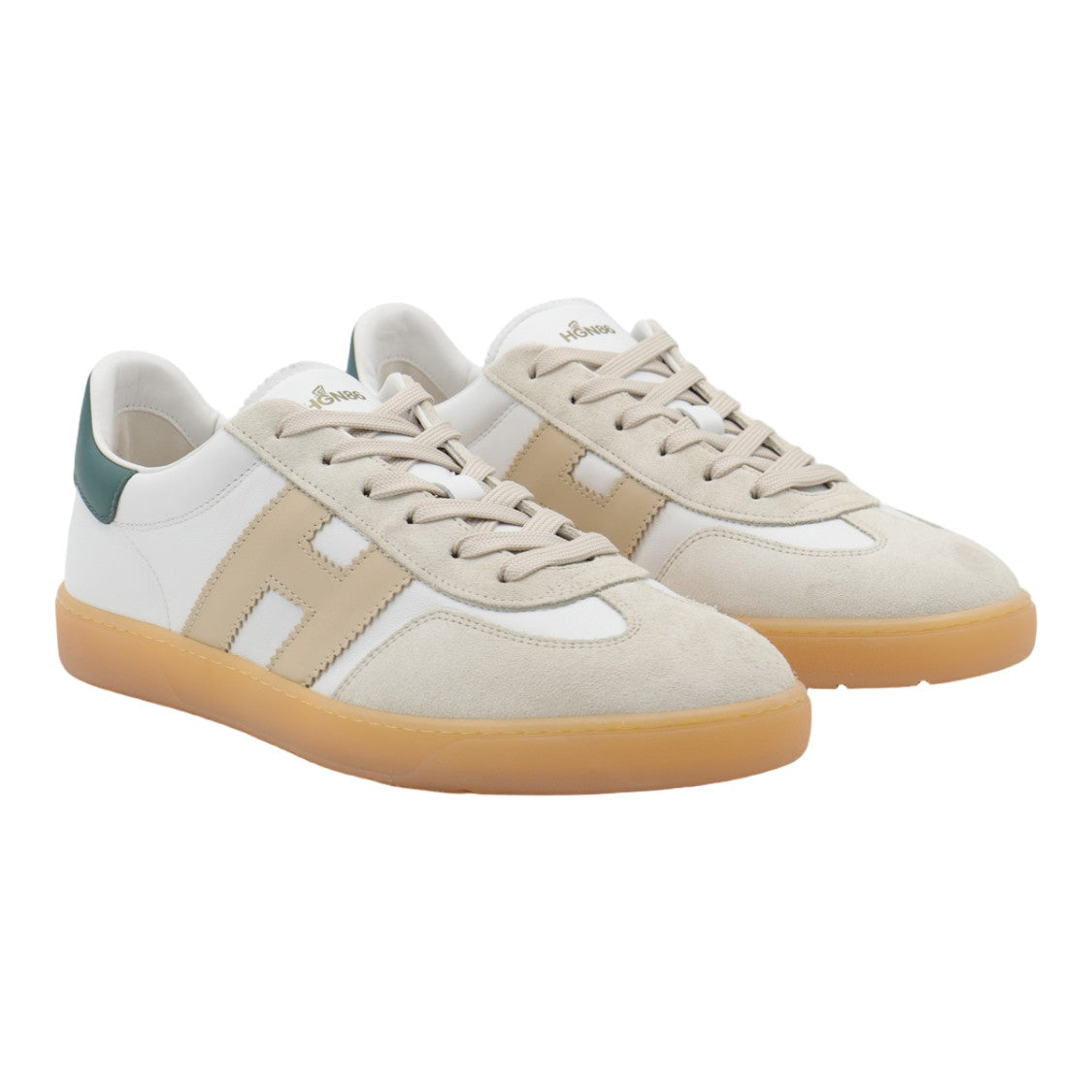 Hogan Low-Top White Leather Sneakers