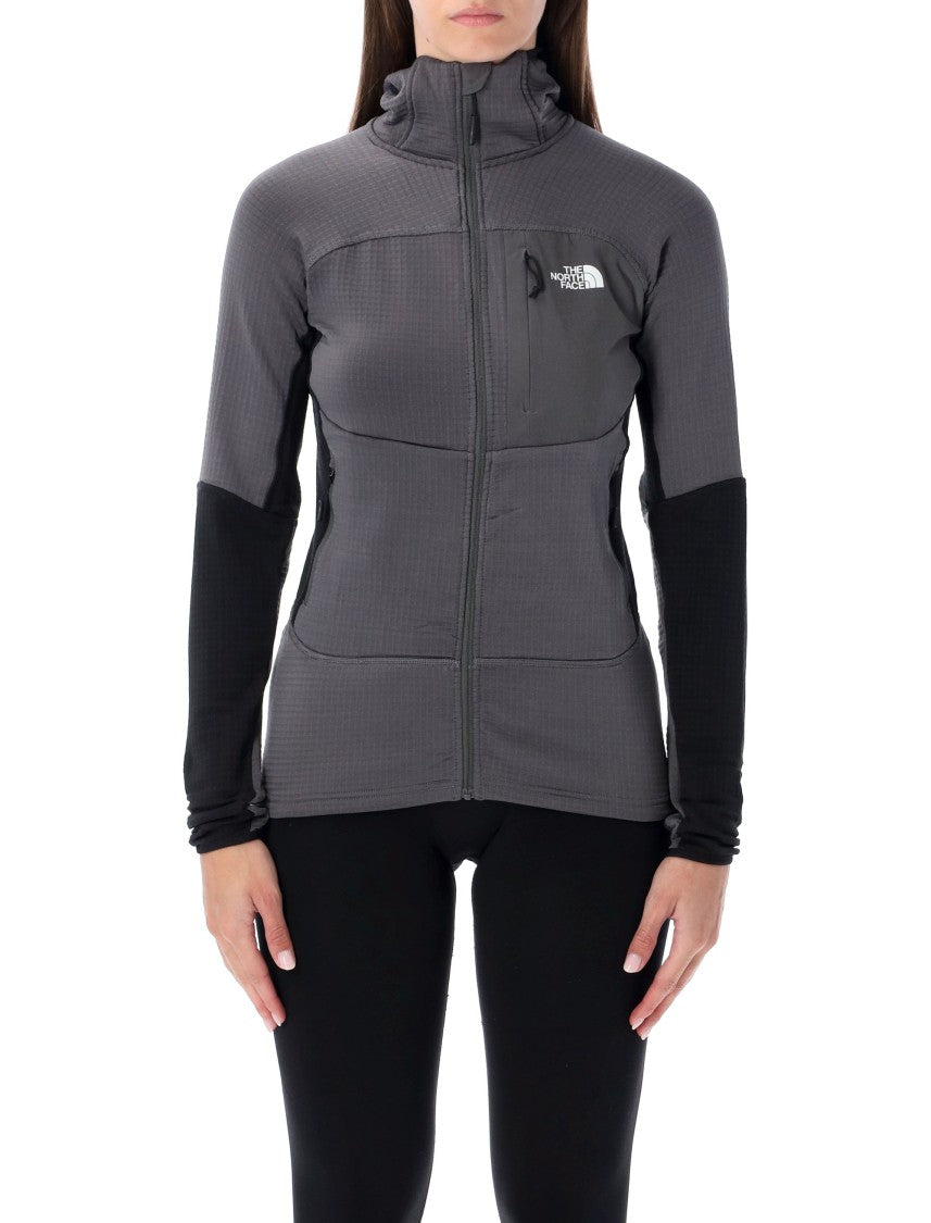 The North Face Stormgap Grey Polartec Hooded Jacket