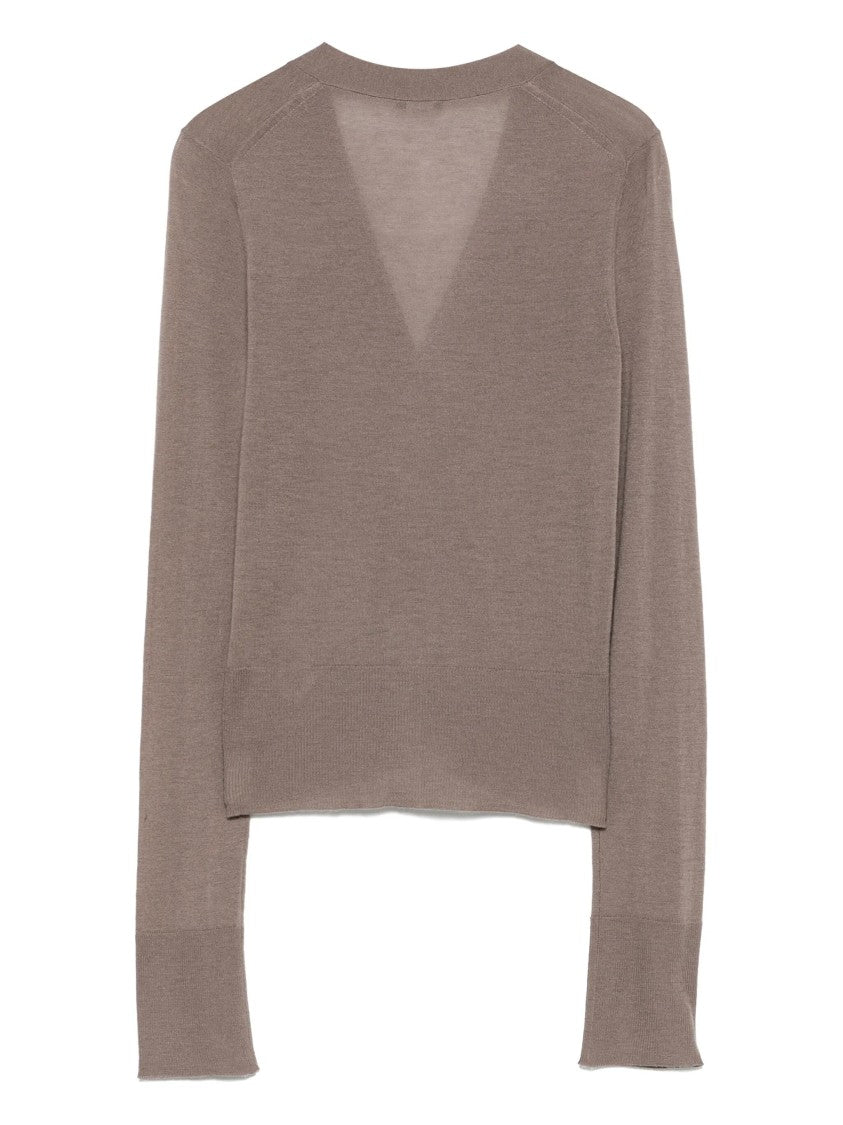 Joseph Cashmere Cardigan With Deep V-Neckline