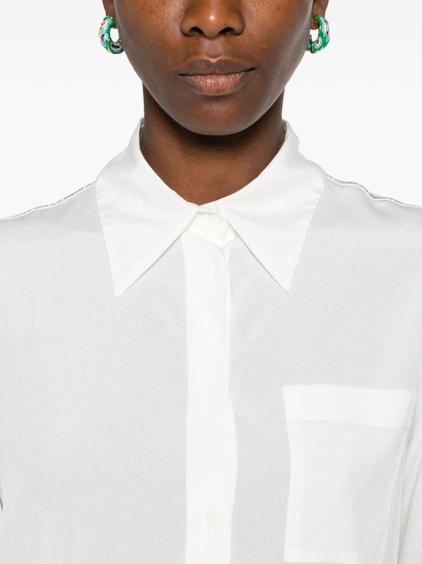 Peserico Bead-Embellished Shirt