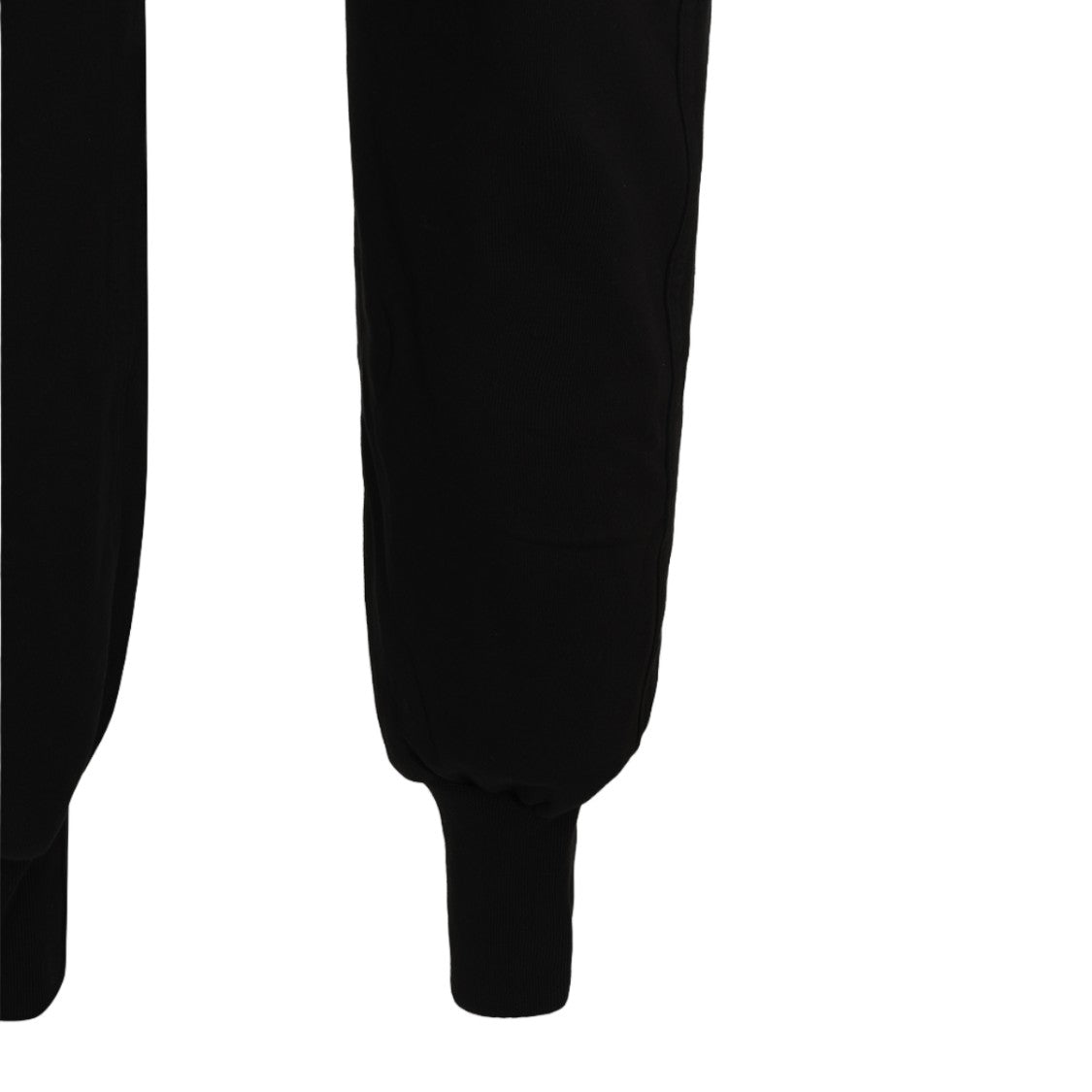 Drkshdw By Rick Owens Slim Tapered Trousers With Ribbed Cuffs And Contrast Drawstrings