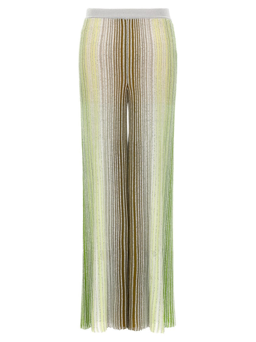 Missoni Palazzo Pants With Sequin And Lamé Accents