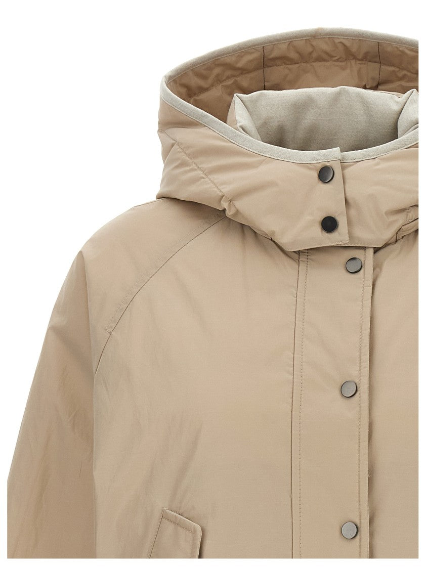 Brunello Cucinelli Cropped Down Jacket