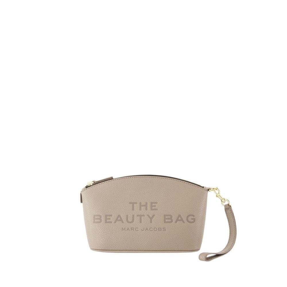 Marc Jacobs The Beauty Clutch Bag - Leather - Beige