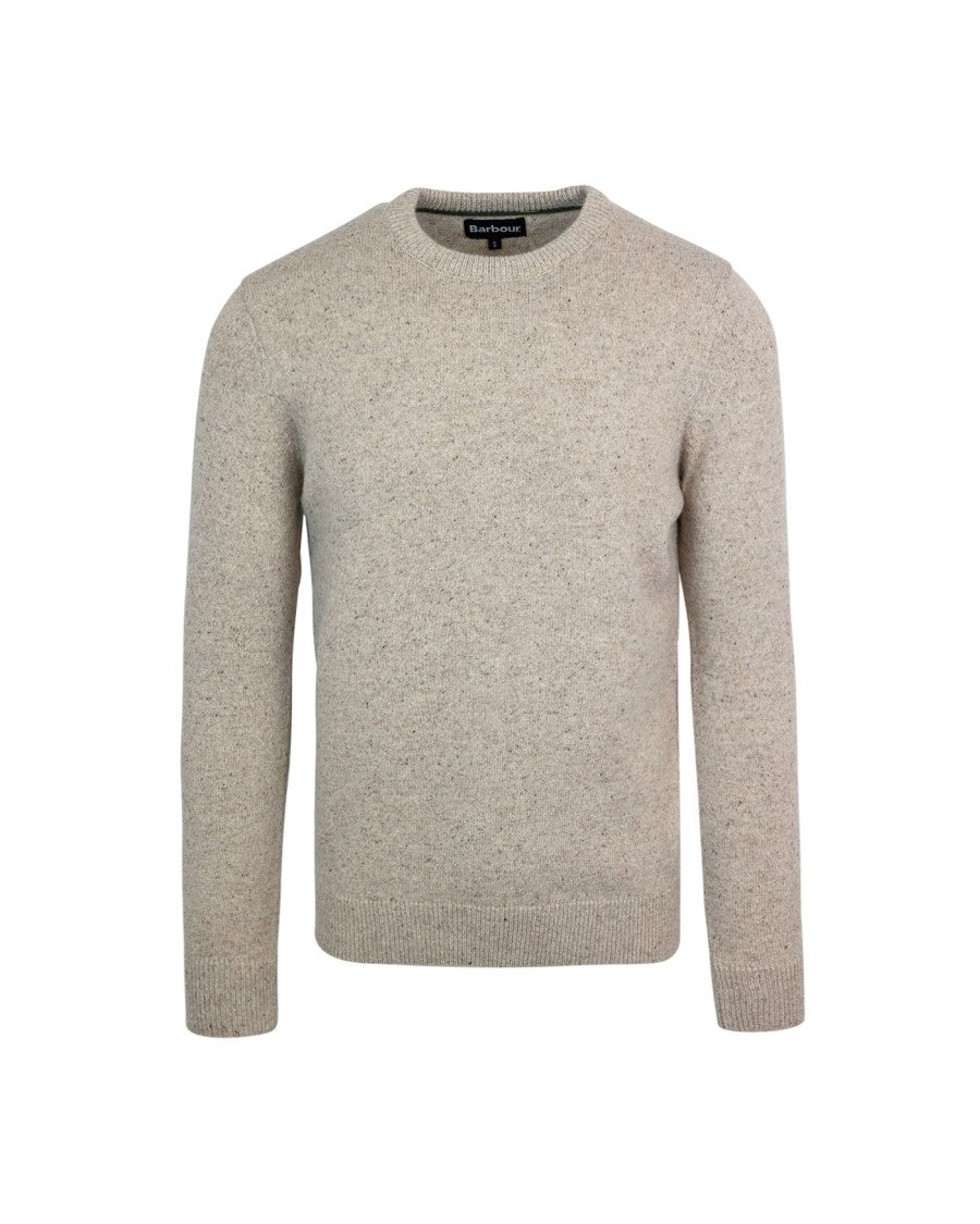 Barbour Beige Tisbury Essential Sweater