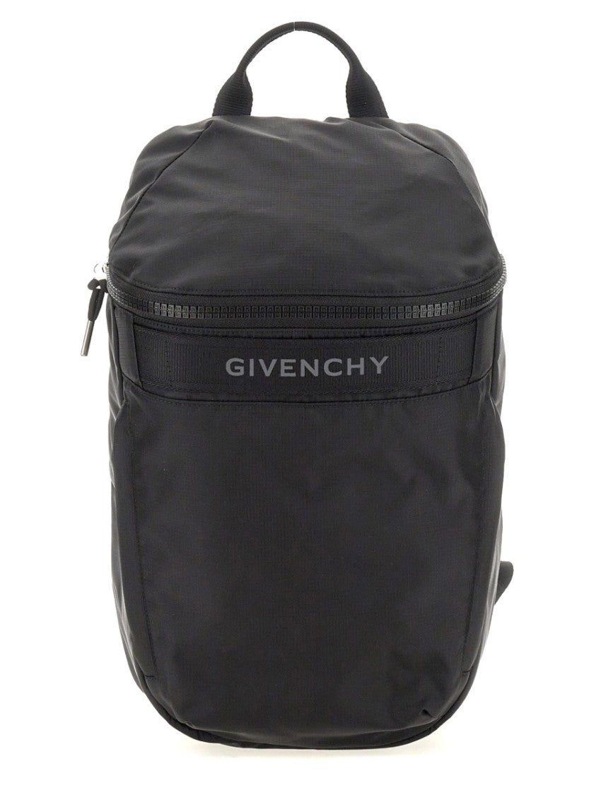 Givenchy Streamlined Black Zaino G-Trek Backpack