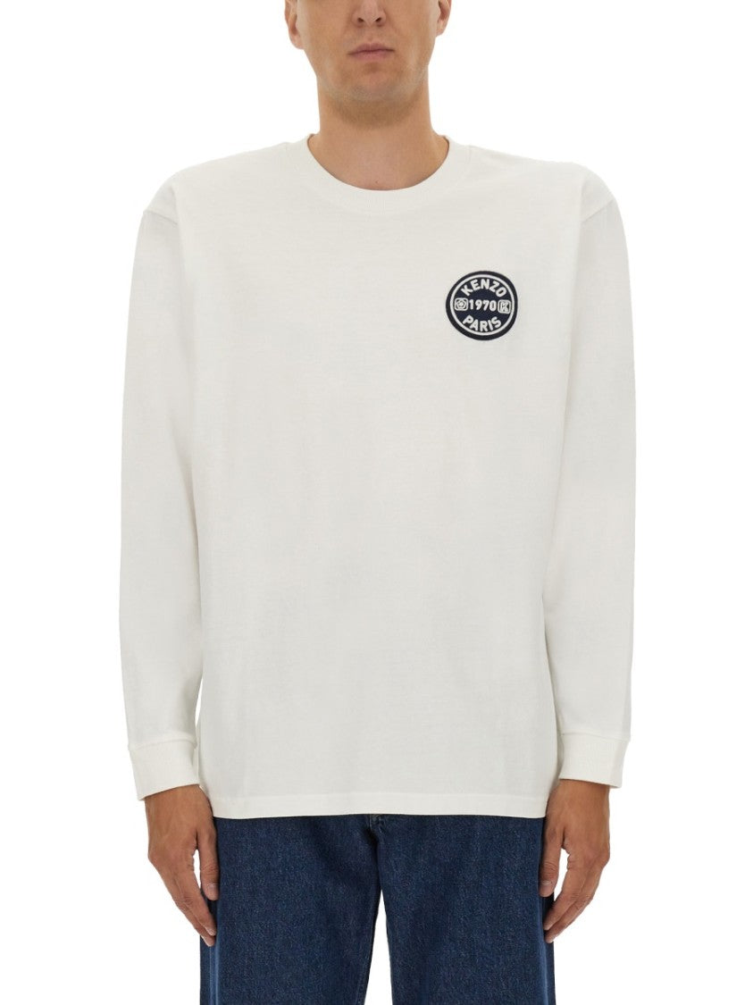 Kenzo Classic Crew Neck Long-Sleeved T-Shirt