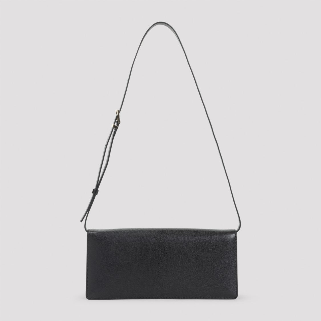 Tom Ford Black Goat Leather Shoulder Bag