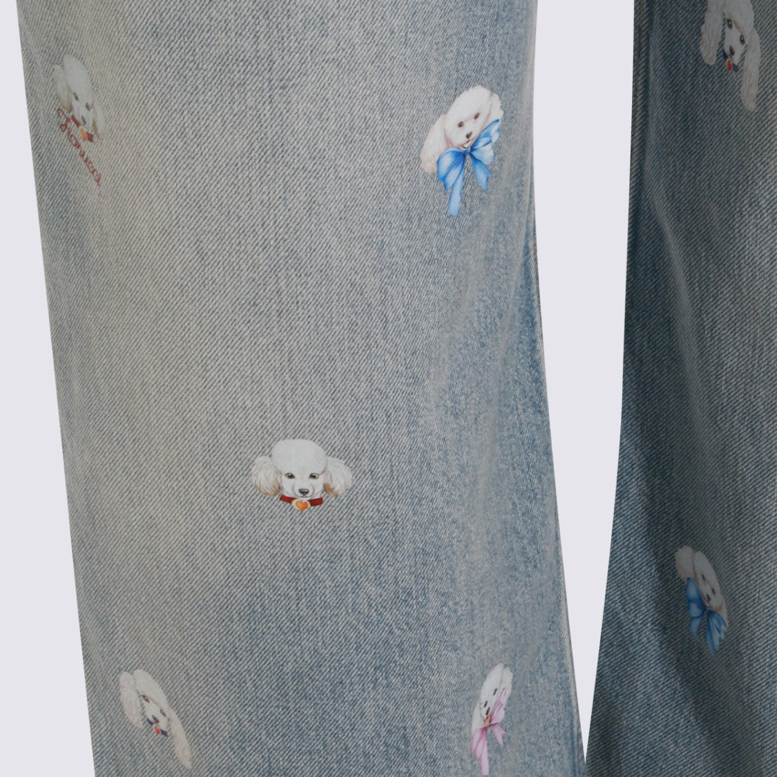 Fiorucci Relaxed Straight-Leg Jeans With Playful Embroidery