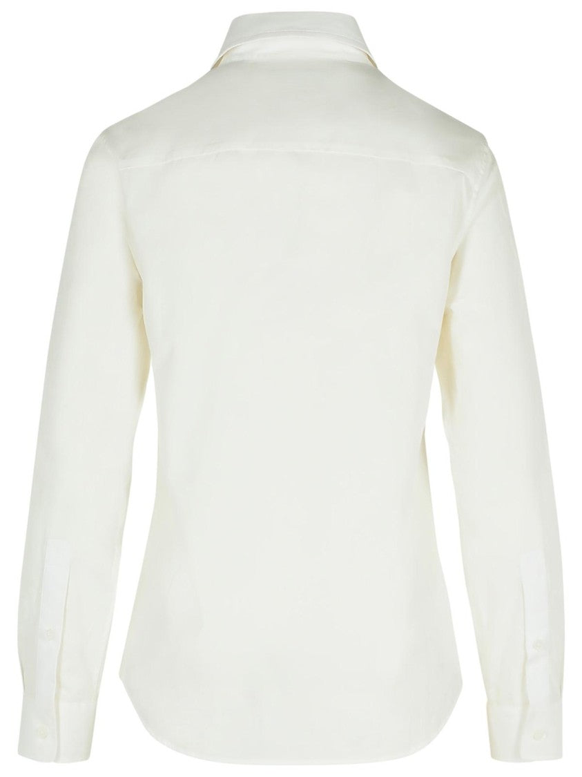 Burberry 'String' White Cotton Shirt