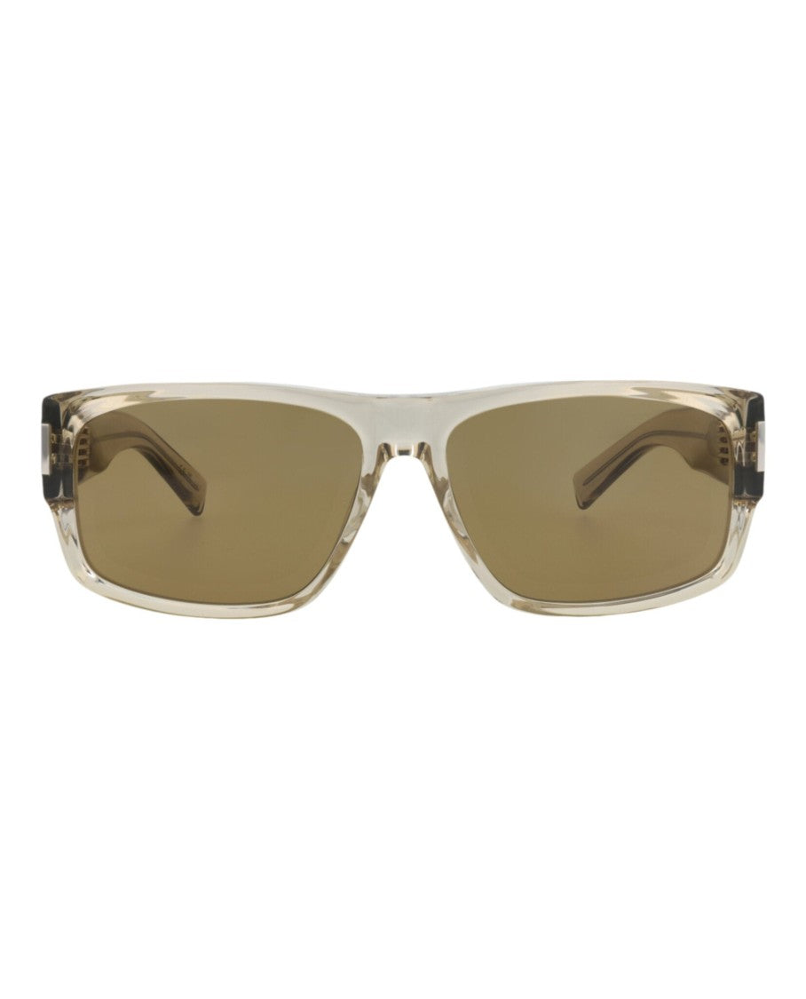 Saint Laurent Square-Frame Recycled Acetate Sunglasses